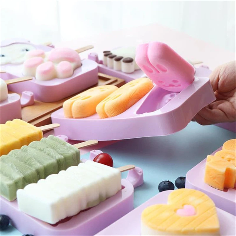 Ice Cream Mold Household Jelly Made Children's Cute Silicone