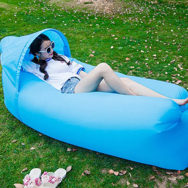 Lazy Sofa Outdoor Portable Air Bed Web Celebrity