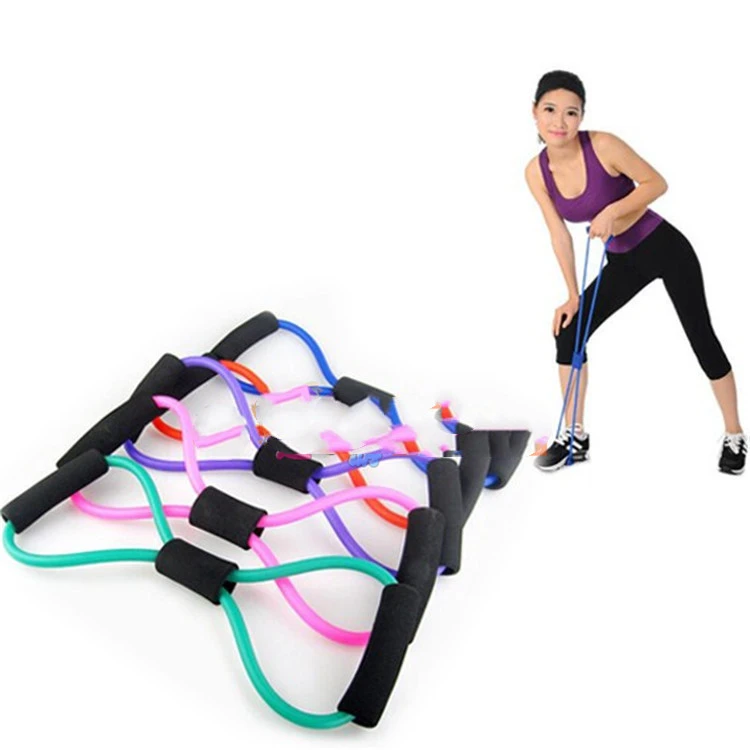 Children's Morning Exercise Fitness Device Figure 8 Pull Rope