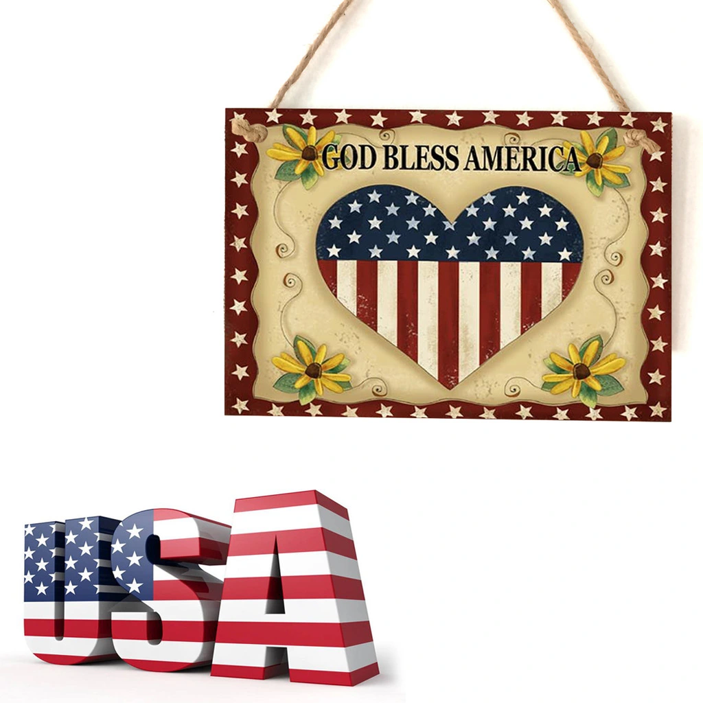 Wooden Products Listing Wooden Crafts Square Love Pattern Hanging Board