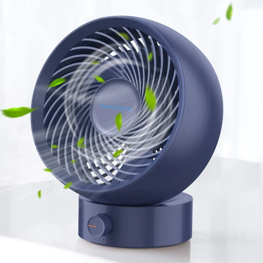 Flash Magic Small Fan Ultra-Quiet Office Desk Usb Charging Fan Small Portable Student Dormitory Large