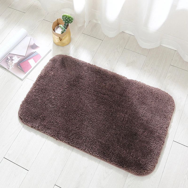 Household Plush Thick Non-Slip Absorbent Mat