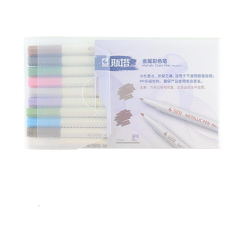 Metal Pen STA Paint 6551 Metal Colored Pen