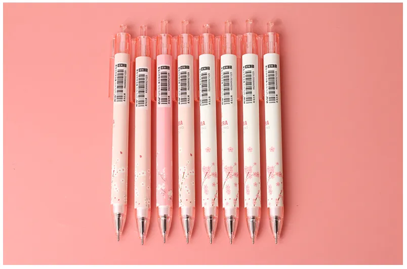 3Pieces Lots Of 0.5Mm Japanese Sakura Machinery Gel Pen Stationery School Office Supplies