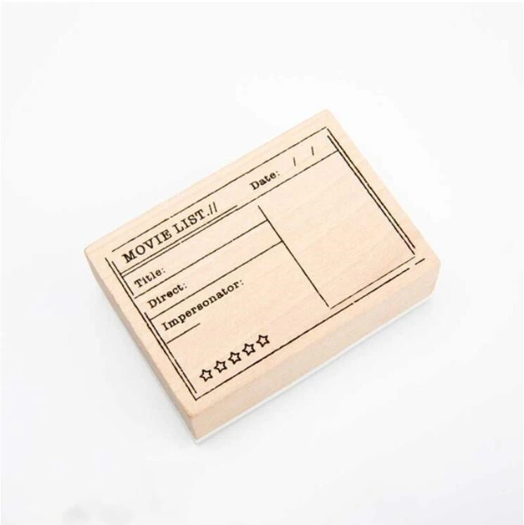 Wooden Seal Handledger Features Series Calendar Calendar