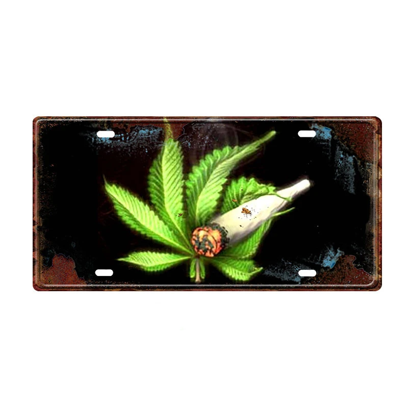 Retro Tin Painting Bar Ktv Wall Decoration