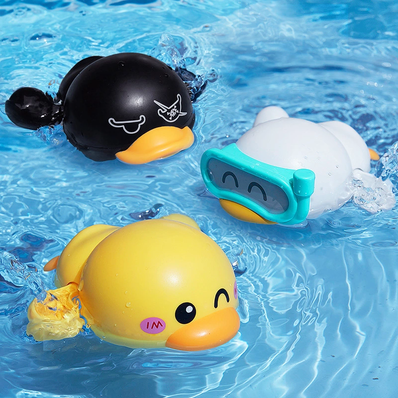 Little Yellow Duck Toy For Children Playing In Water