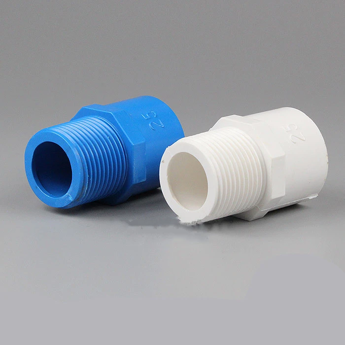 Pvc External Thread Straight Through Water Pipe Fittings, Drinking Water Pipe Fittings, Pipe Fittings