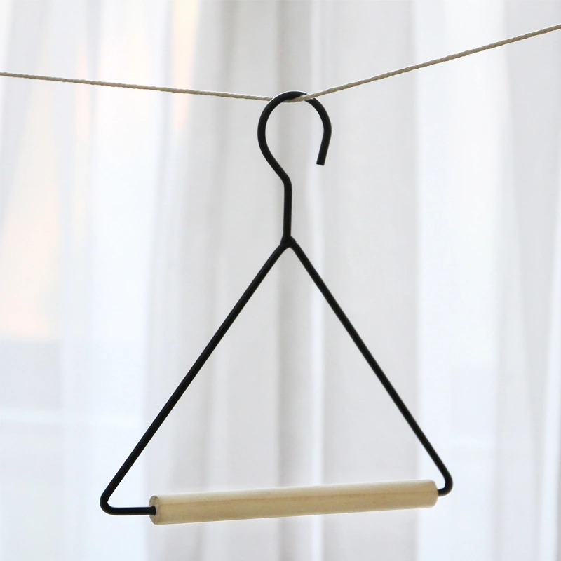 Creative Simple Bath Towel Rack Clothing Store Trial Room Log Decoration Simple Hook