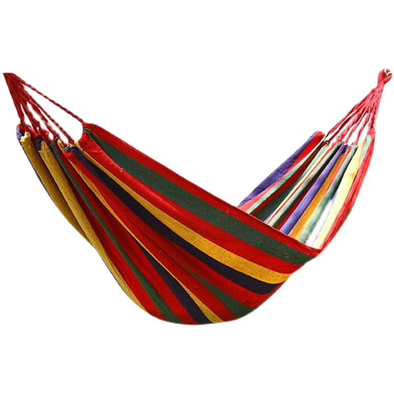 Hammock Anti-Rollover Thick Canvas Camping Swing Adult Indoor Rocking