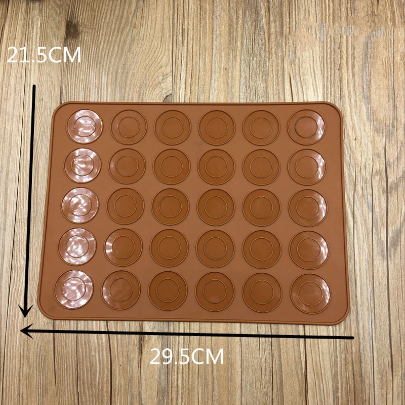 High Temperature Resistant Macaron Silicone Mat