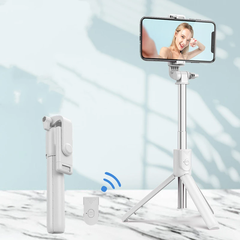 Compatible with Apple, Folding Integrated Supplementary Light Retractable Tripod