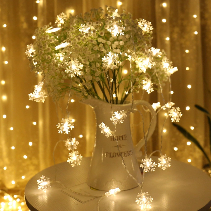 Stars And Snowflakes Decorative Lantern String