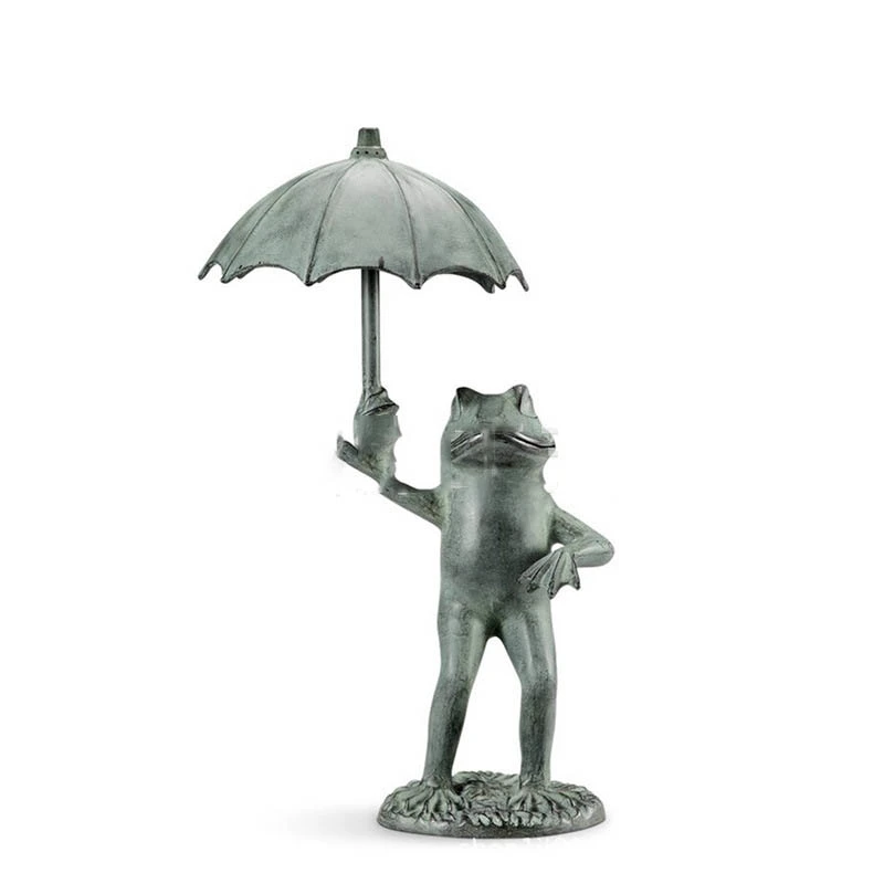 Creative Frog Umbrella Resin Crafts Ornaments