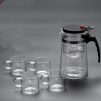 Explosion-proof Glass Tea Cup Can Be Removed And Washed Elegant Cup