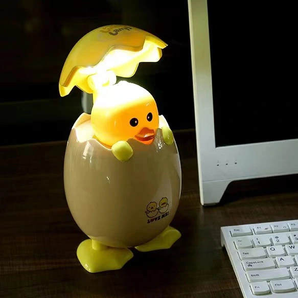 Creative Egg-shaped Cartoon Cute Table Lamp