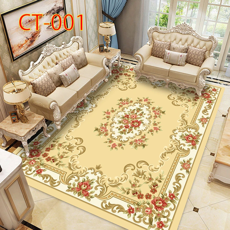 European Style Carpet Traditional New Chinese Tea Room