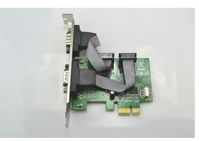 EZhou PCI-E Serial Port Card 9-pin Card RS232 Adapter Card