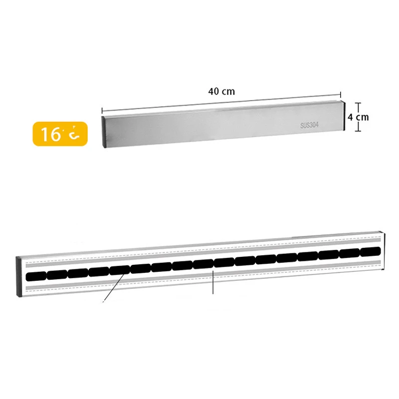 Stainless Steel Magnetic Magnet Knife Holder