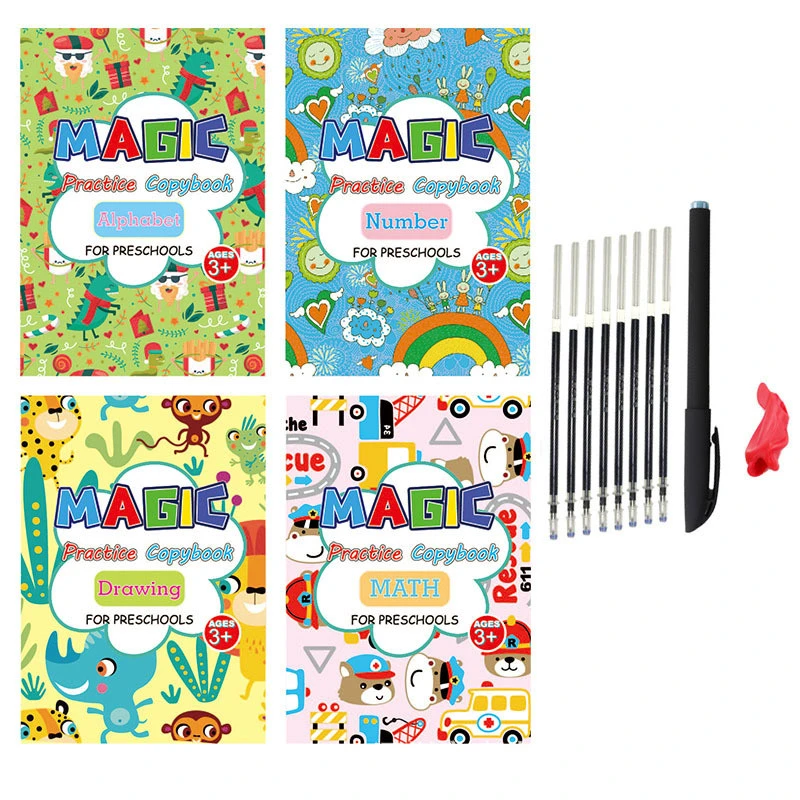 Miaohong Control Pen Training Word Sticker Preschool Hard Pen Groove