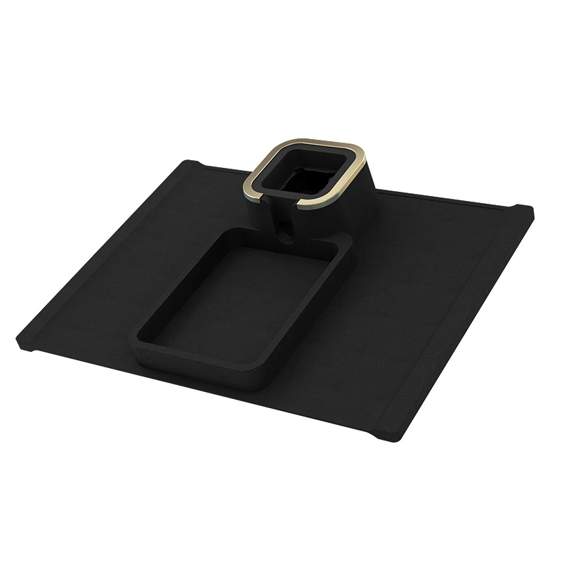 New Silicone Insulated Lazy Tray Cup Holder Foldable Mobile Ashtray