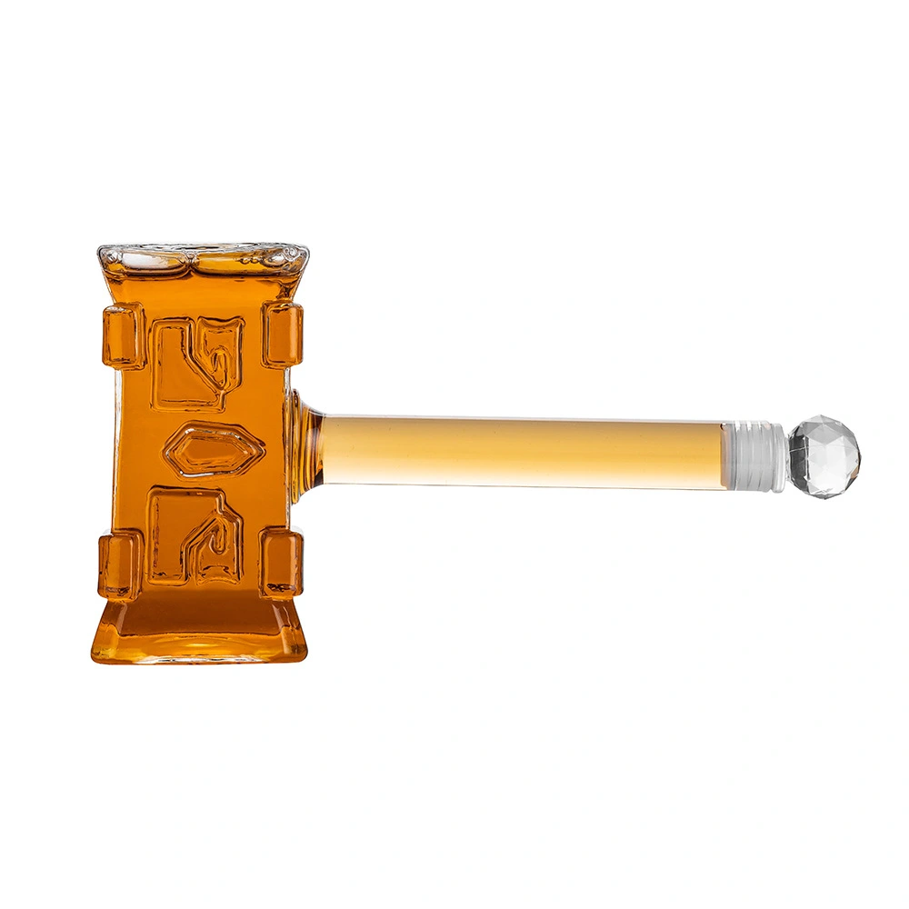 Creative 3D Stereo Hammer Hip Flask