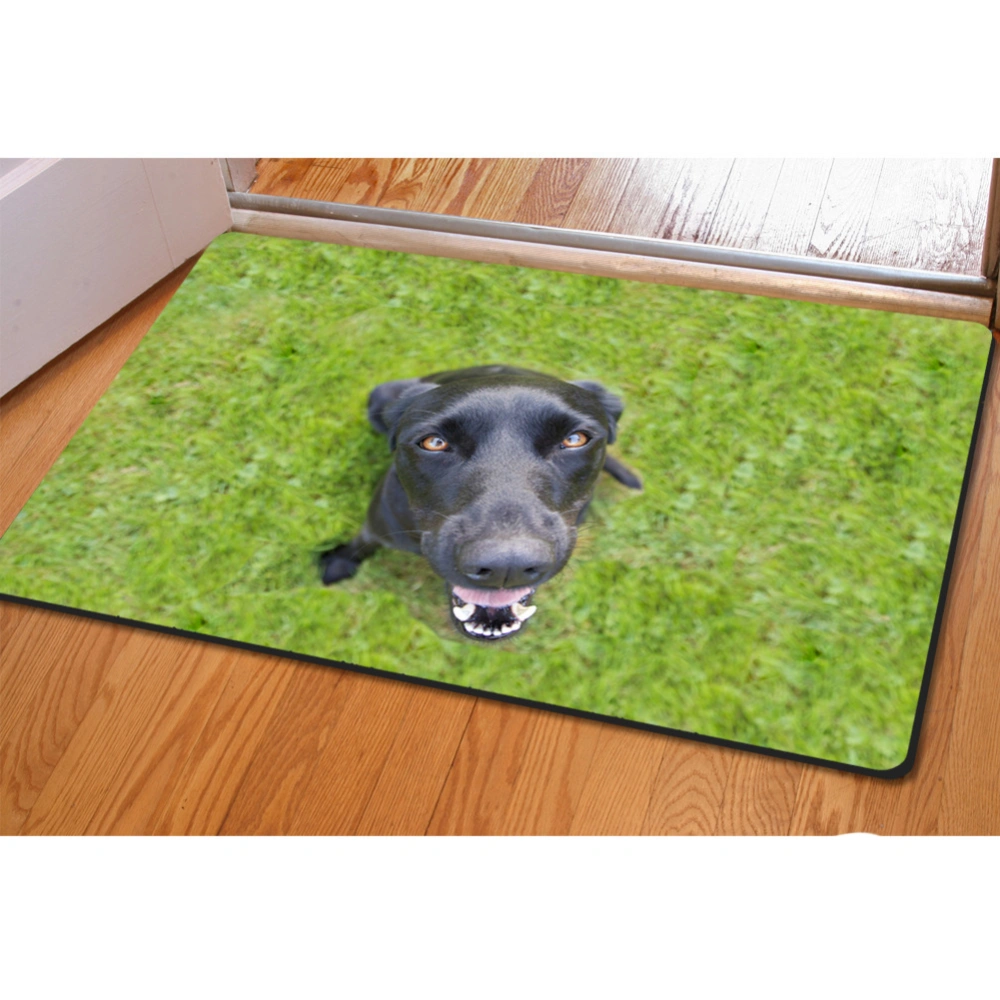 Animal Creative Printing Pet Mat Household Ottoman Cushion Non-slip Bath Mat