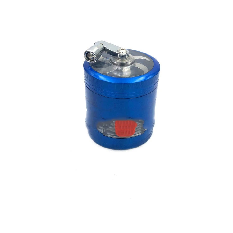 Hand Crank Cigar Grinder Drawer Box Folding Rocker Skylight 4 Layers