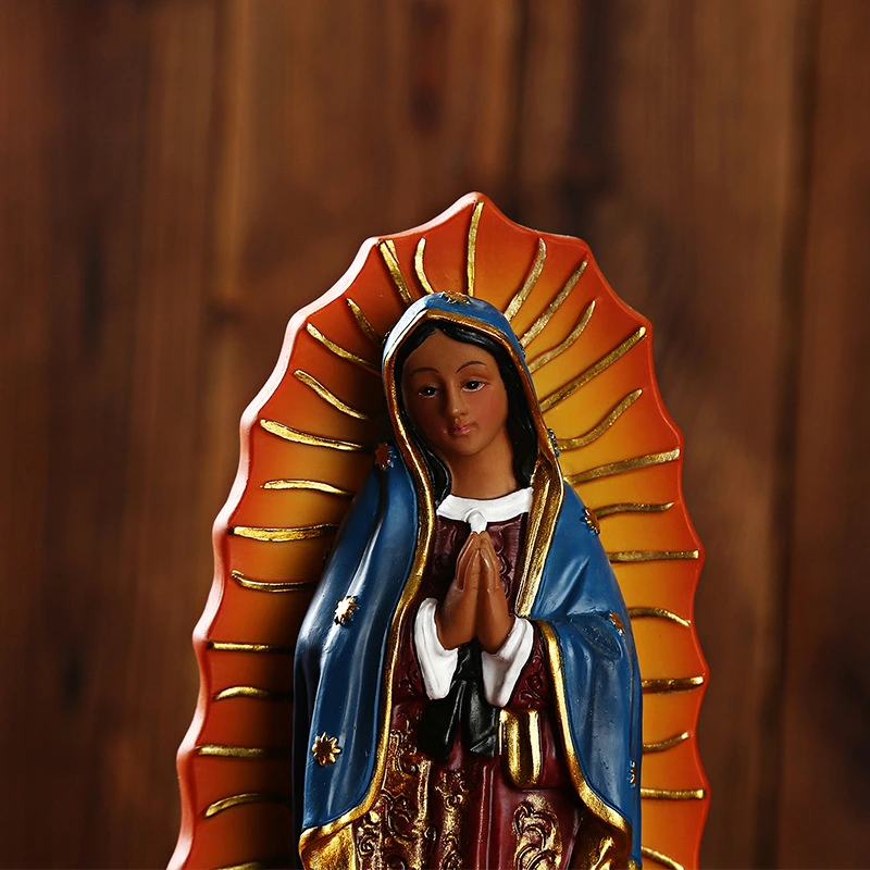 Beautiful Our Lady Of Guadalupe Virgin Mary Statue