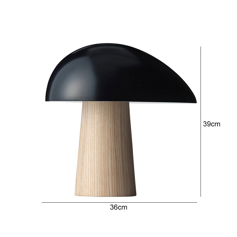 Modern And Simple Mushroom Study Table Lamp Personality Design Model Room Bedroom Living Room Hotel Table Lamp