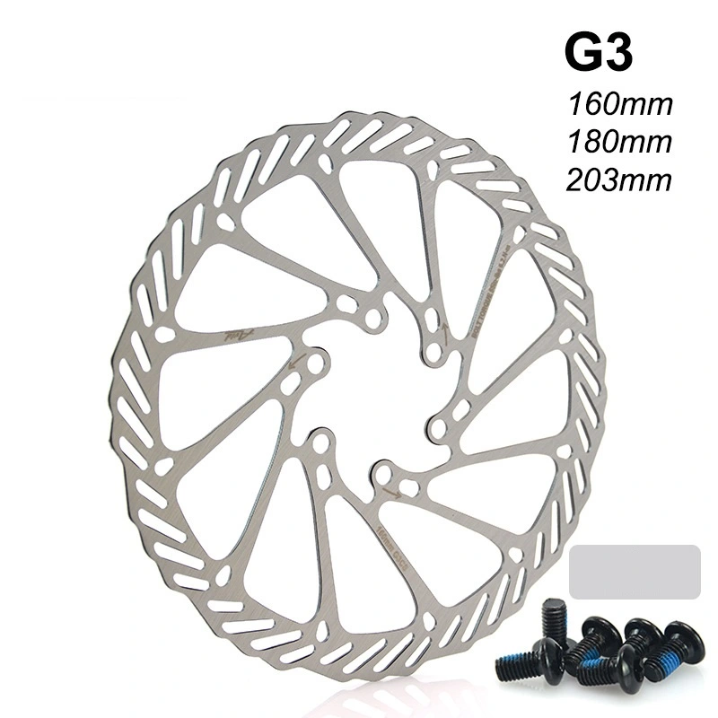 Bicycle Six-Nail Disc Brake Pads With Screws