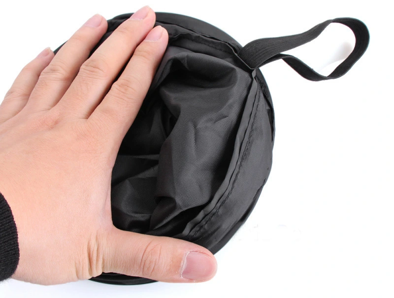 Foldable Multifunctional Car Trash Can Car Storage Bucket Seat Back Storage Bag Car Interior Supplies