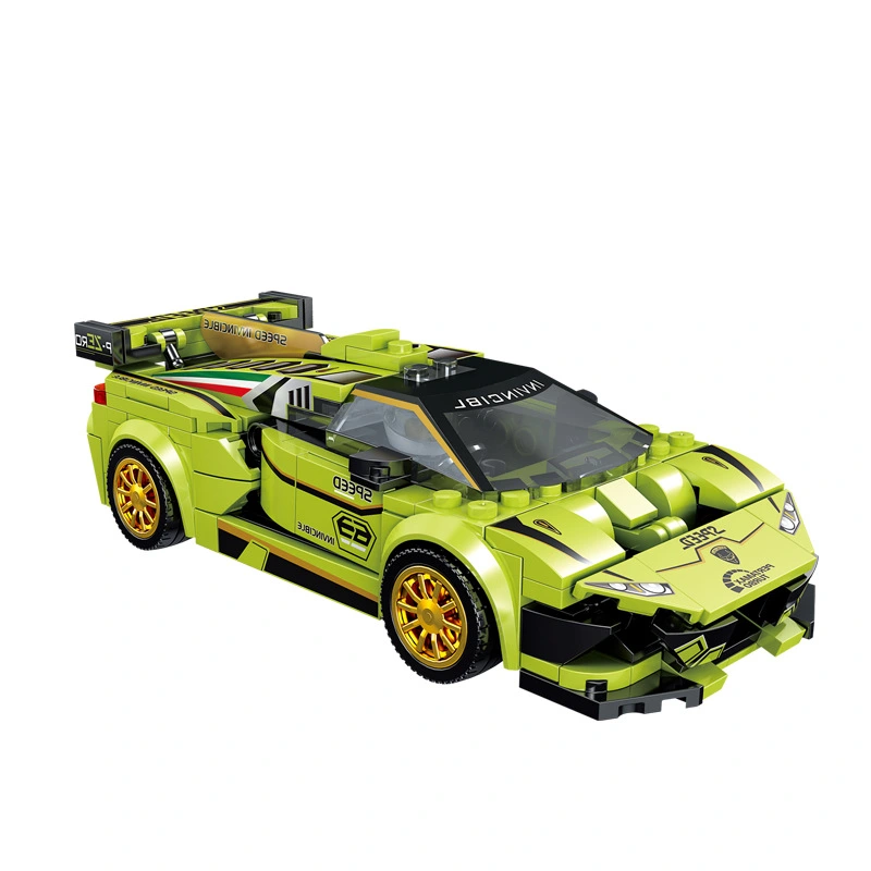 Small Particle Formula Supercar Toy Building Blocks