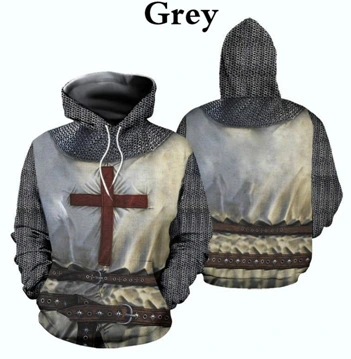 Plus Size Men'S Sweater Casual Row Hooded Pullover Sweater