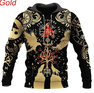 Plus Size Men'S Sweater Casual Row Hooded Pullover Sweater