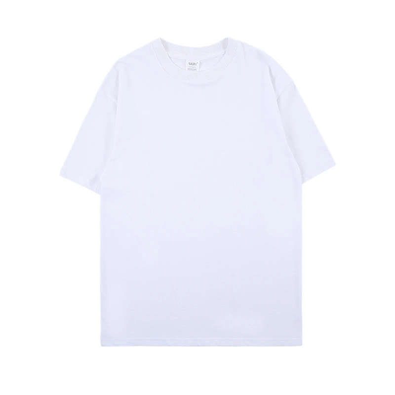 NAGRI-Camiseta Informal De Algodon De Manga Corta Para Hombre Y Mujer, Camisa Basica De Marca A La Moda, Tops Blancos Y Negros De talla Grande, De Verano