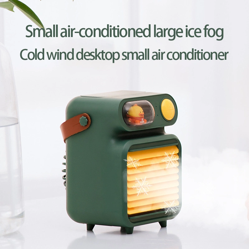 Mini Air Cooler USB Rechargeable Electric Fan Humidifier AC Portable Household Purifier Conditioner Personal