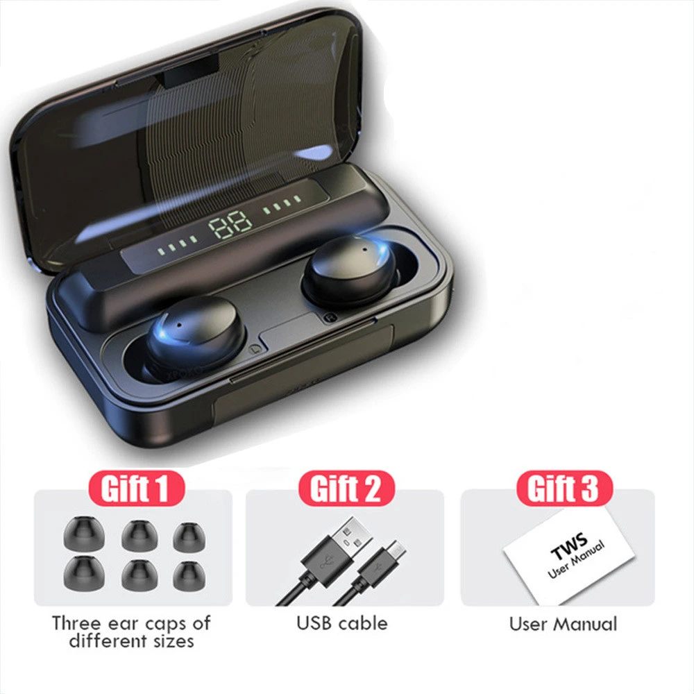 Wireless Bluetooth Headset With High Battery Ears