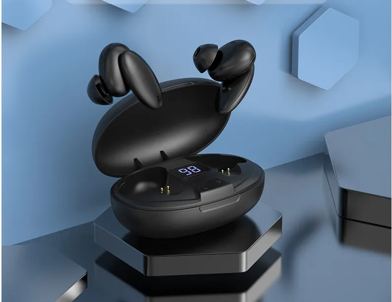 Bluetooth Headset Private Model Sports Digital Display In-ear