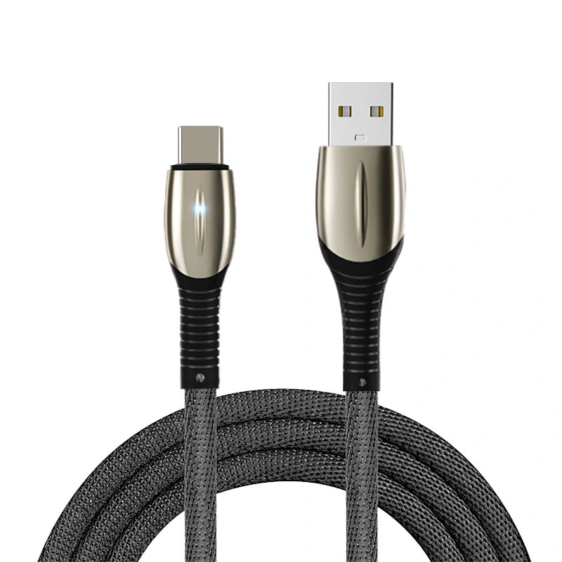 Compatible with Apple , Suitable For Android TYPE-C Apple Mobile Phone Smart With Light USB Huawei Charging Cable