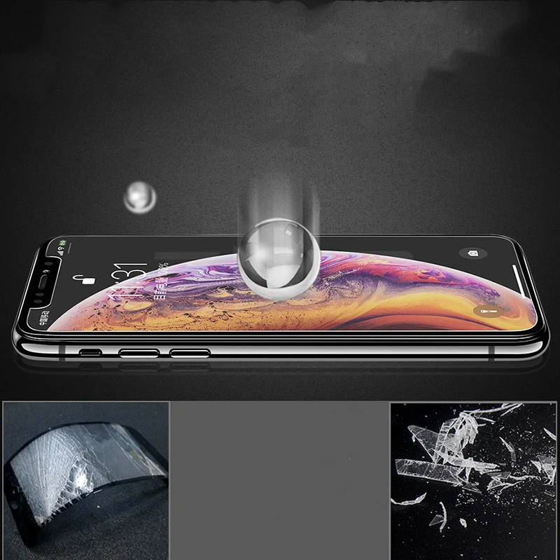 Compatible with Apple , Transparent Tempered Film Full Screen Protective Film