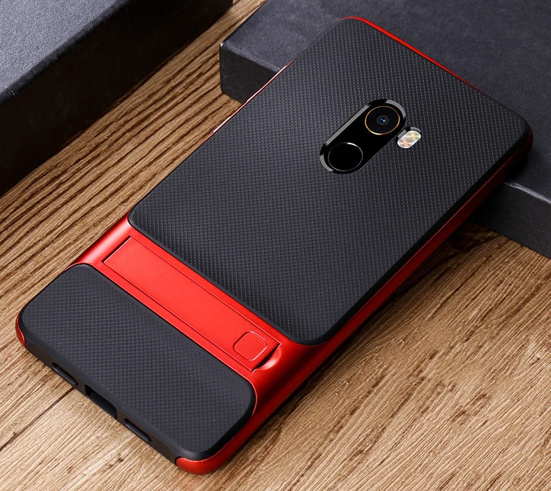 Bracket Protective Shell Soft Rubber High-end Business Phone Case