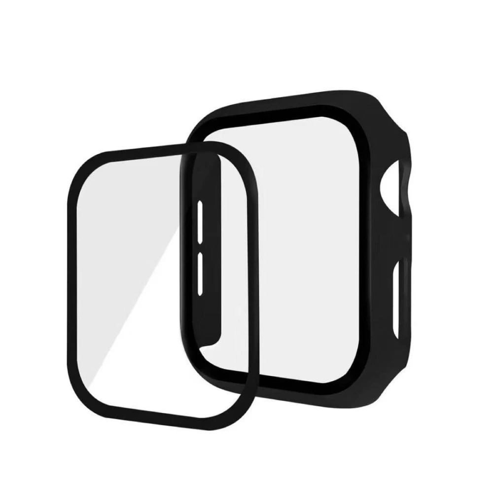 Compatible with Apple , Explosive PC Tempered Film Integrated Case