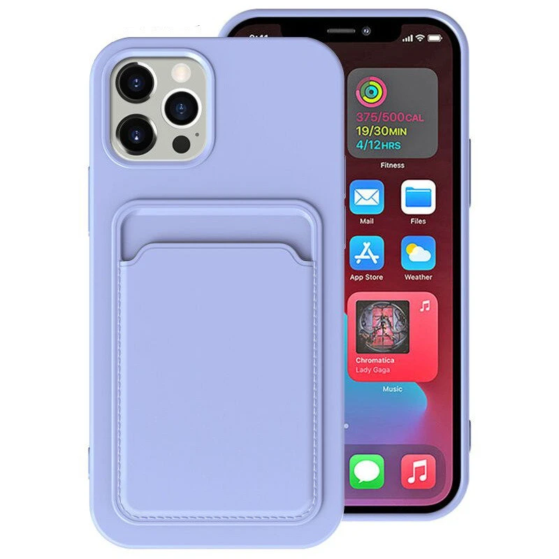Compatible with Apple , New All-In-One Card Case Phone Case