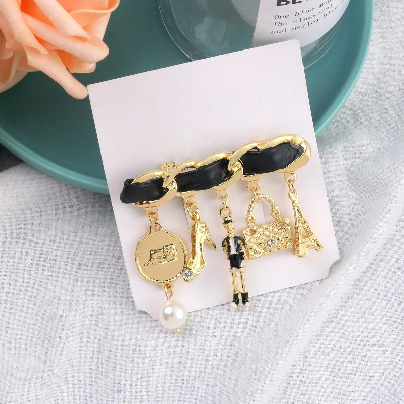 New Style Anti-Glare Cartoon Fashion Brooch