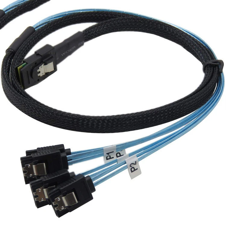 Straight Head Solid State Drive Data Cable