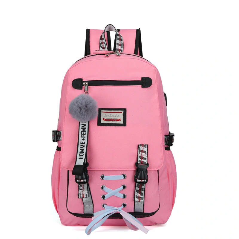 New Korean Ladies Backpack Student School Bag Outdoor Leisure Travel Bag