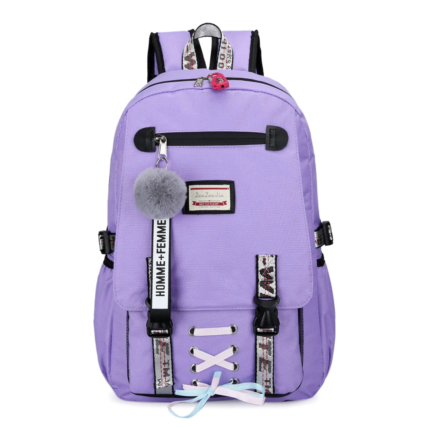 New Korean Ladies Backpack Student School Bag Outdoor Leisure Travel Bag