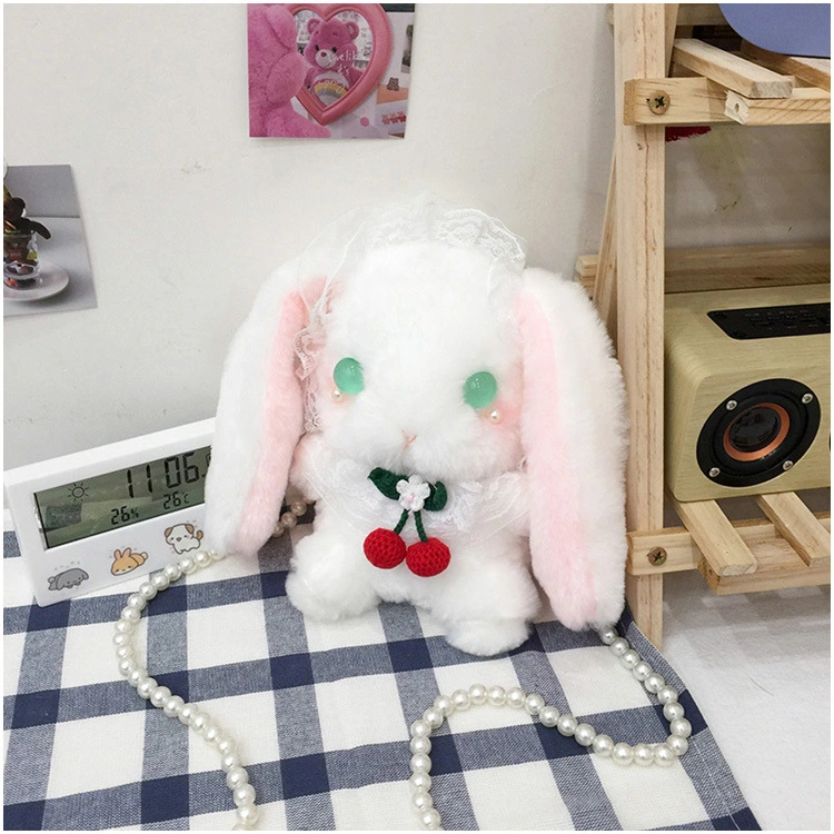 Plush Doll Small Shoulder Bag Girl Doll Shoulder Bag