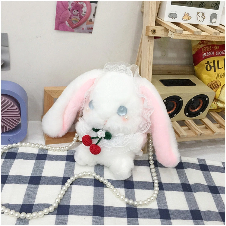 Plush Doll Small Shoulder Bag Girl Doll Shoulder Bag